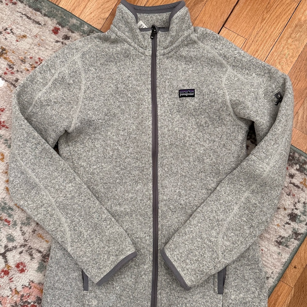 Patagonia Gray Full-Zip Jacket